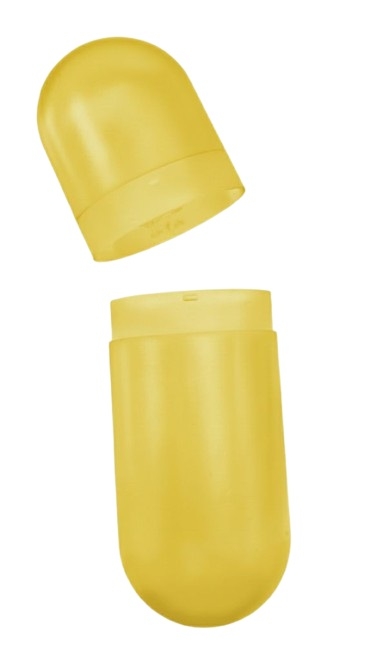 Estuche Plástico Para Gafas Amarillo U